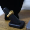 18K Nugget Gold Ring