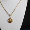14k Gold Chain with Octagon Pendant